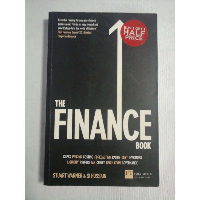   THE  FINANCE  BOOK  -  Stuart  WARNER &  Si  HUSSAIN  